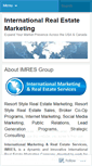 Mobile Screenshot of internationalrealestatemarketing.wordpress.com