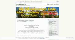 Desktop Screenshot of myokexilelit.wordpress.com