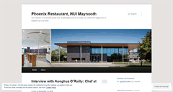 Desktop Screenshot of phoenixdining.wordpress.com