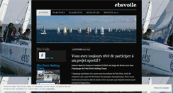 Desktop Screenshot of ebsvoile.wordpress.com