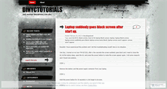 Desktop Screenshot of dinyctutorials.wordpress.com