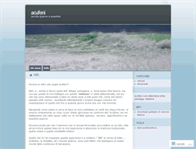 Tablet Screenshot of acufeni.wordpress.com