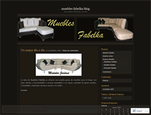 Tablet Screenshot of mueblesfabelka.wordpress.com