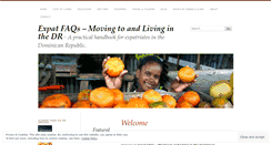 Desktop Screenshot of expatfaqsdr.wordpress.com