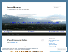 Tablet Screenshot of jesusnorway.wordpress.com