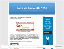 Tablet Screenshot of nbr9050barradeapoio.wordpress.com