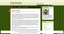 Desktop Screenshot of greenpeapod.wordpress.com