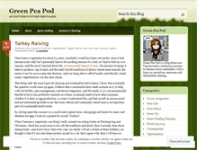 Tablet Screenshot of greenpeapod.wordpress.com