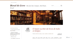 Desktop Screenshot of bienaldolivro.wordpress.com