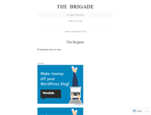 Tablet Screenshot of bhbrigade.wordpress.com