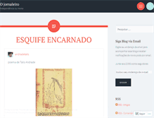 Tablet Screenshot of jornaleirotalisandrade.wordpress.com