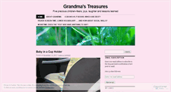 Desktop Screenshot of grandmastreasures.wordpress.com