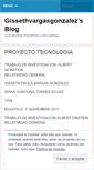 Mobile Screenshot of gissethvargasgonzalez.wordpress.com