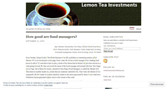Desktop Screenshot of ltinvestments.wordpress.com