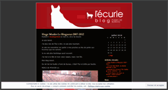 Desktop Screenshot of lecurie.wordpress.com