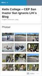 Mobile Screenshot of kellscollegecamp09003.wordpress.com