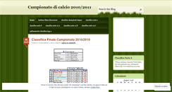 Desktop Screenshot of fantacalciofili.wordpress.com