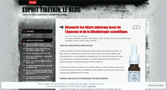 Desktop Screenshot of esprittibetain.wordpress.com