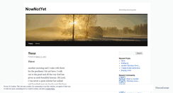 Desktop Screenshot of nnyblog.wordpress.com