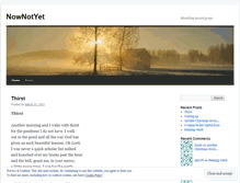 Tablet Screenshot of nnyblog.wordpress.com