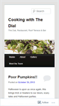 Mobile Screenshot of cookingwiththedial.wordpress.com