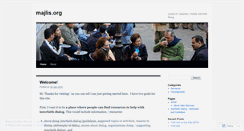 Desktop Screenshot of majlisorg.wordpress.com
