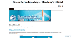 Desktop Screenshot of binabudbdg.wordpress.com