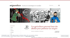 Desktop Screenshot of mignardses.wordpress.com