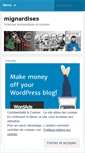 Mobile Screenshot of mignardses.wordpress.com