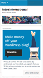 Mobile Screenshot of fotosinternational.wordpress.com