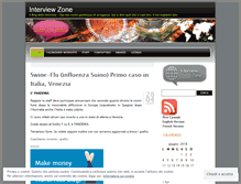 Tablet Screenshot of interviewzone.wordpress.com