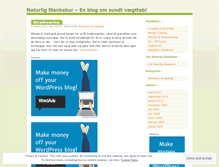 Tablet Screenshot of naturligslankekur.wordpress.com