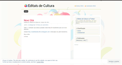 Desktop Screenshot of editaisdecultura.wordpress.com