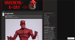 Desktop Screenshot of daredevil365.wordpress.com