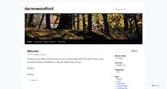 Desktop Screenshot of darrenwoodford.wordpress.com