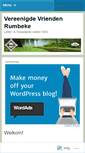 Mobile Screenshot of devereenigdevriendenrumbeke.wordpress.com