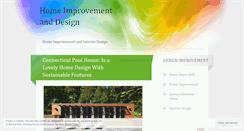 Desktop Screenshot of homeimprovedesign.wordpress.com