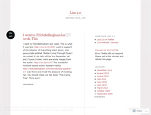 Tablet Screenshot of lisamol1.wordpress.com