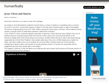 Tablet Screenshot of humanfealty.wordpress.com