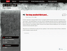 Tablet Screenshot of cmbritten.wordpress.com
