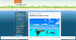 Desktop Screenshot of micancun.wordpress.com