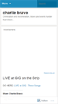 Mobile Screenshot of charliebravomusic.wordpress.com