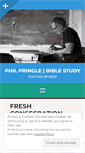 Mobile Screenshot of philpringle.wordpress.com