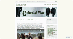 Desktop Screenshot of celestialwar.wordpress.com