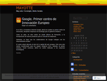 Tablet Screenshot of maricarmenmorante.wordpress.com