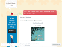 Tablet Screenshot of library4kids.wordpress.com