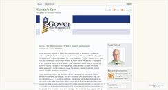 Desktop Screenshot of garygover.wordpress.com