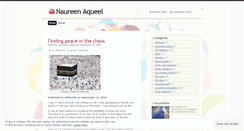Desktop Screenshot of naureenaqueel.wordpress.com