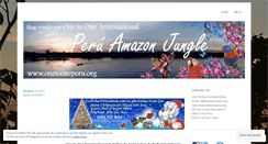 Desktop Screenshot of jungleperu.wordpress.com