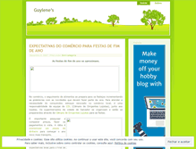 Tablet Screenshot of guylene.wordpress.com